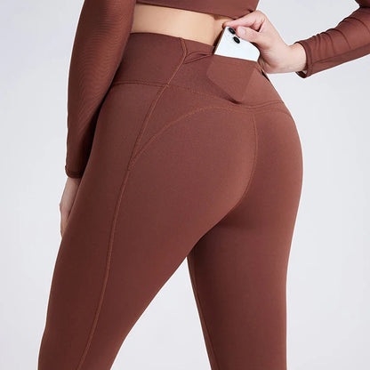 Conjunto Deportivo con Top de Manga Larga en Tul y Calza Ref: 1040